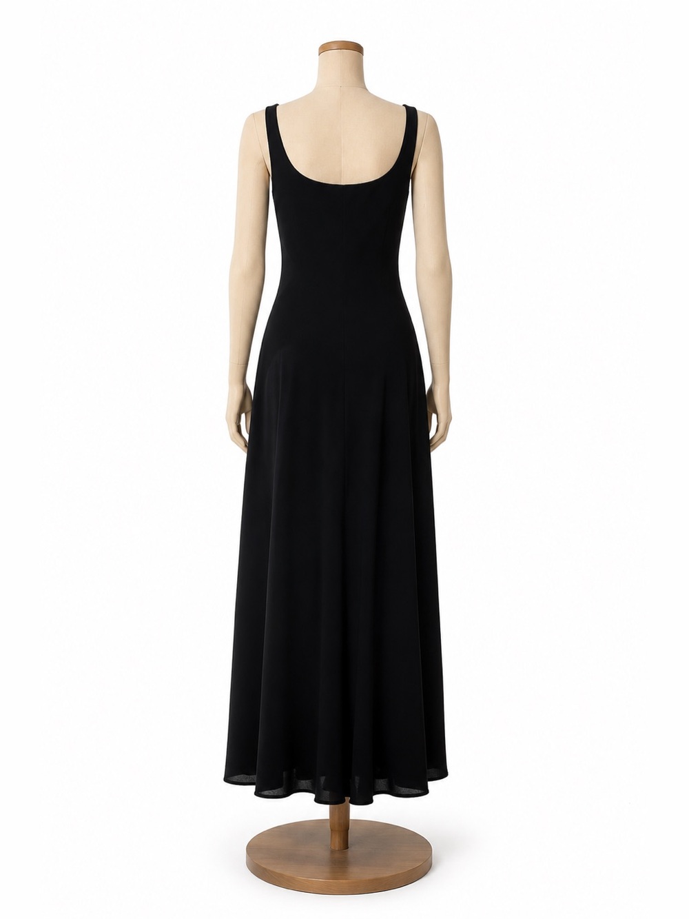 Ralph Lauren Collection Purple Label Vintage Runway Gown Wool Maxi Dress 90s 6 - Picture 6 of 11